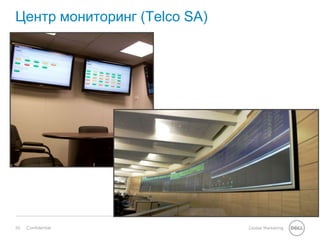 50 Global MarketingConfidential
Центр мониторинг (Telco SA)
 