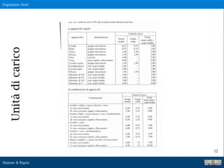 Fognature Nere
Majone & Rigon
12
Unitàdicarico
 