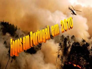 Fogos em Portugal  em  2010 