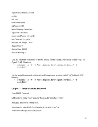 Centralized Fog Server with OpenLDAP | PDF