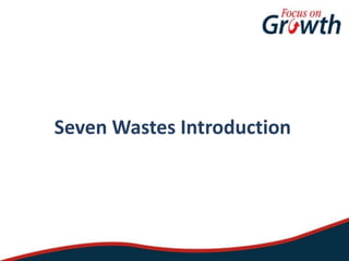 Seven Wastes Introduction
 