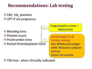 Insight AUB Management Guidelines on AUB in Reproductive Period | PPTX