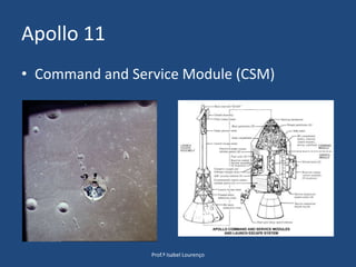 Apollo 11CommandandService Module (CSM)Prof.ª Isabel Lourenço