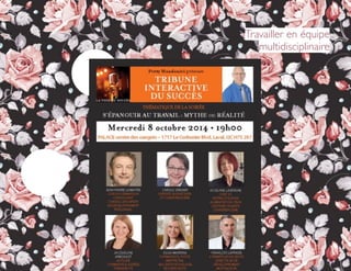 Travailler en équipe
multidisciplinaire
 