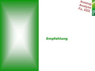 Empfehlung
 
