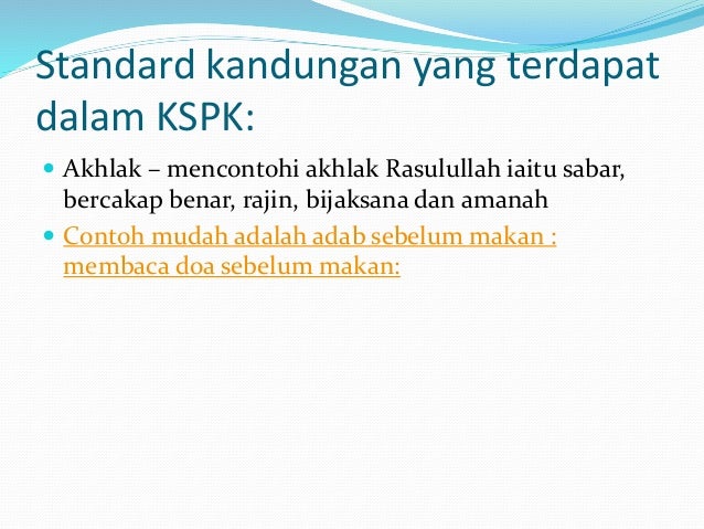 Fokus pendidikan islam