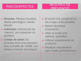 Condicions de risc factors mediambientals | PPTX