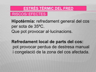 Condicions de risc factors mediambientals | PPTX
