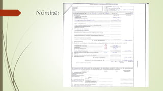 Nómina:
 