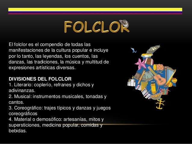Folclor Colombiano Regiones