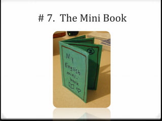 Foldable Books for the English Classroom by Erika Weber | PDF