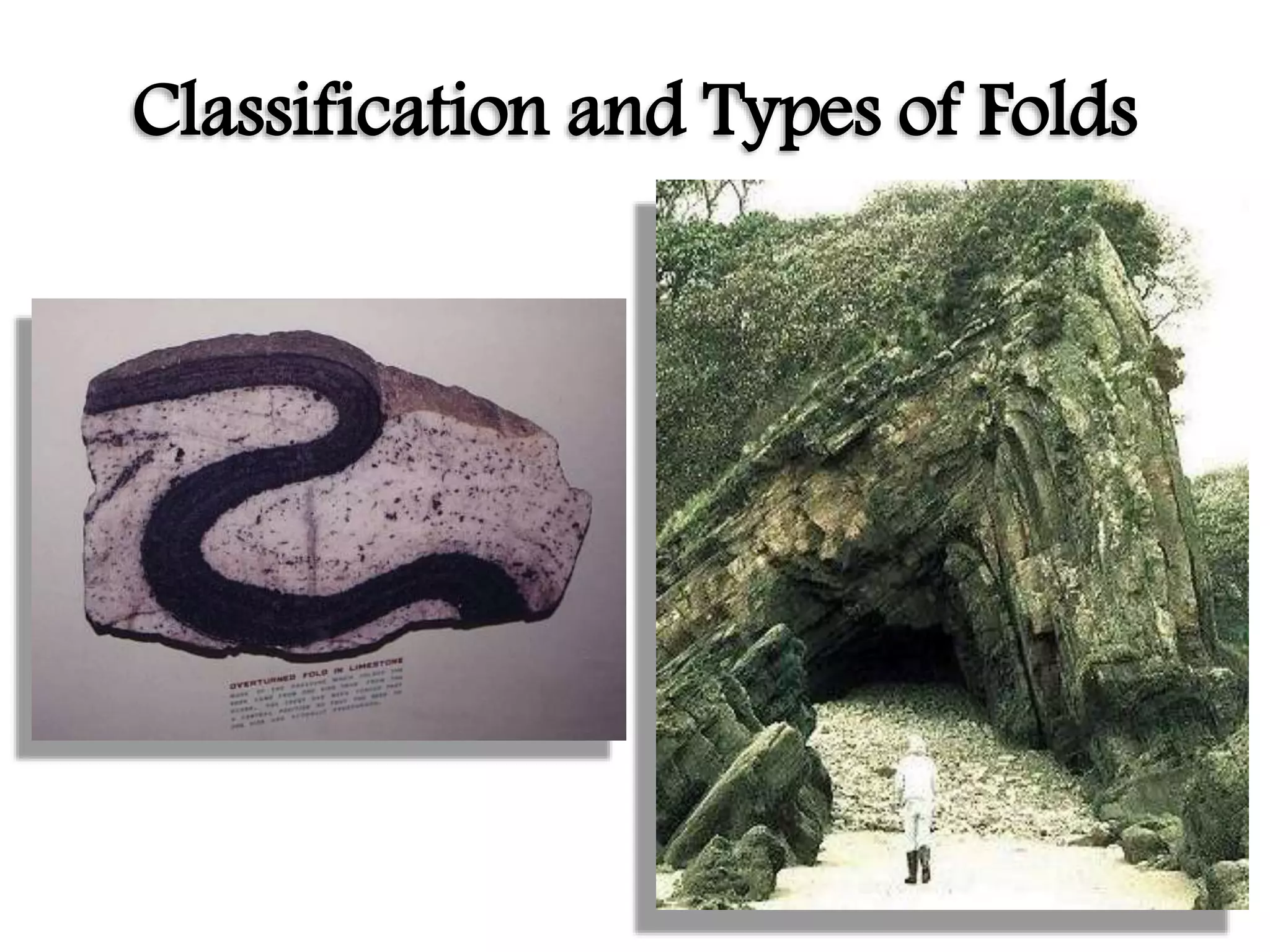 Classification and Types of Folds
 