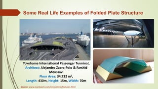 Folded plate structure Slide 13