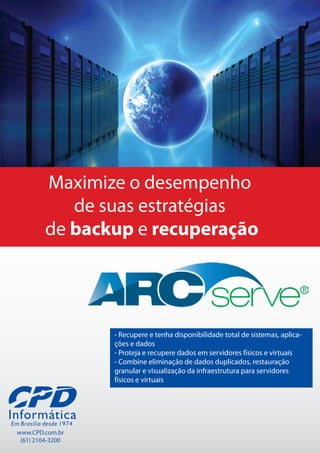 ARCServe | CPD Informática