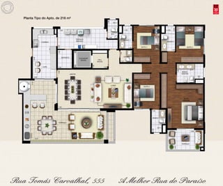 30anos
                                 compromisso
                                   e solidez




Planta Tipo do Apto. de 216 m²
 