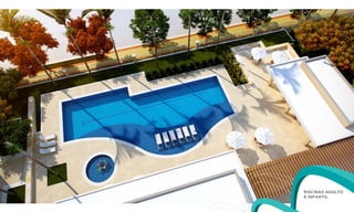 piscinas adulto
e infantil
 
