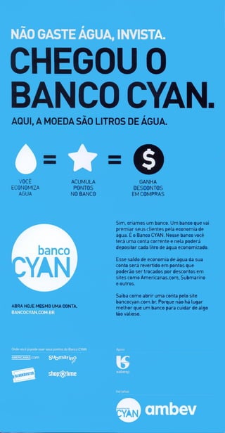 Folder Banco CYAN