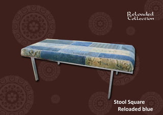 Stool Square
  Reloaded blue
 