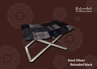 Stool Oliver
  Reloaded black
 