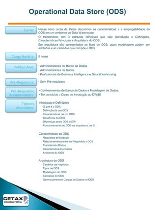   Análise das Ferramentas utilizadas em cada parte do DW.