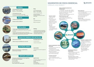 ESTADUAIS:
• Isenção do Imposto Sobre Circulação de Mercadorias e Serviços (ICMS) incidente
dos bens e mercadorias para utilização em processo de industrialização de produtos
a serem importados.
• Isenção do ICMS incidente na prestação de serviços de transporte intermunicipal e interestadual.
s,VHQÀ¼RGR,06QRGLIHUHQFLDOGHDOÆTXRWDVQDVDTXLVLÀÎHVLQWHUHVWDGXDLVGHEHQVGHVWLQDGRV
ao ativo imobilizados.
MUNICIPAIS:
s3RVVLELOLGDGHGHUHGXÀ¼RGR,PSRVWR6REUH6HUYLÀRGH4XDOTXHU1DWXUH]D,66 