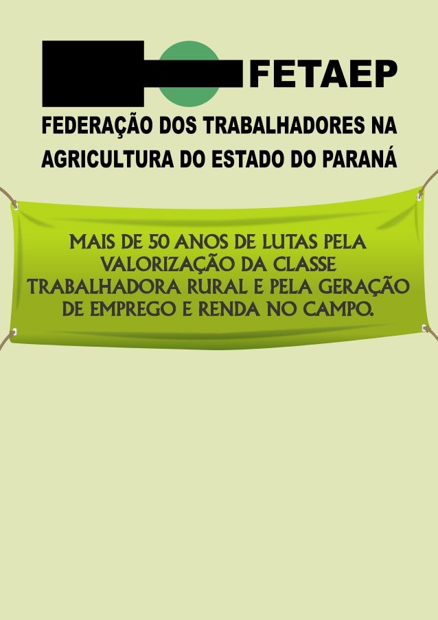 Folder Institucional Da Fetaep