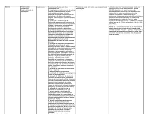 BNDES   PRODEAGRO -          investimento   Investimentos fixos e semi-fixos               Produtores rurais, bem como suas cooperativas e   Limite de valor dos financiamentos por cliente, no
        Programa do                         relacionados com:                              associações                                       período de 01/07/2006 até 30/06/2007: até R$
        Desenvolvimento do                  · implantação ou melhoramento de culturas                                                        200.000 (duzentos mil reais) nos casos de
        Agronegócio                         de flores, preferencialmente aquelas                                                             empreendimentos individuais e de até R$ 600.000
                                            destinadas à exportação, inclusive                                                               (seiscentos mil reais) para empreendimentos
                                            instalação, ampliação e modernização de                                                          coletivos, respeitado o limite individual por
                                            benfeitorias e de sistema de preparo,                                                            participante, independentemente de outros créditos ao
                                            limpeza, padronização e acondicionamento                                                         amparo de recursos controlados do crédito rural.
                                            de flores;                                                                                       Exclusivamente no âmbito do PNCEBT, para
                                            · construção e modernização de                                                                   reposição de matrizes bovinas e bubalinas, o limite de
                                            benfeitorias, equipamentos, tratamento de                                                        crédito será de R$ 75.000 por produtor e de R$ 1.500
                                            dejetos e outros necessários ao suprimento                                                       por animal.
                                            de água e alimentação, relacionados às
                                            atividades de ovinocaprinocultura,                                                               Admite-se a concessão de mais de um financiamento
                                            suinocultura, avicultura e sericicultura;                                                        para o mesmo cliente neste período, desde que a
                                            · benfeitorias e equipamentos necessários                                                        atividade assistida requeira e que fique comprovada a
                                            ao manejo da apicultura fixa e migratória                                                        capacidade de pagamento do mesmo, e ainda, que o
                                            (itinerante) e aquisição de equipamentos                                                         somatório dos valores concedidos não ultrapasse o
                                            necessários à produção e à extração de                                                           limite de crédito.
                                            mel, tais como colméias, enxames,
                                            equipamentos de proteção e equipamentos
                                            para extração, beneficiamento e
                                            envasamento de mel e de outros produtos
                                            apícolas;
                                            · aquisição de máquinas, equipamentos e
                                            instalações de estruturas de apoio,
                                            aquisição de redes, cabos e material para a
                                            confecção de poitas, construção de viveiros,
                                            açudes, tanques e canais, serviços de
                                            topografia e terraplanagem, destinados à
                                            produção de peixes, camarões e moluscos
                                            em regime de aqüicultura e à aquisição de
                                            alevinos e ração no primeiro ciclo de
                                            produção, entendido como custeio
                                            associado ao investimento e instalação,
                                            ampliação e modernização de benfeitorias,
                                            bem como sistema de preparo, de limpeza,
                                            de padronização e de acondicionamento de
                                            peixes, camarões e moluscos produzidos
                                            em aqüicultura;
                                            · aquisição de matrizes e de reprodutores
                                            ovinos e caprinos;
                                            · desenvolvimento da ranicultura;
                                            · construção de instalações para silagem no
                                            âmbito da pecuária leiteira;
                                            · aquisição de distribuidor de adubo, de
                                            calcário e de esterco líquido, ensiladeira,
                                            material de inseminação artificial, misturador
                                            de ração, ordenhadeira mecânica, picadeira,
                                            equipamentos de geração de energia
                                            alternativa à eletricidade convencional,
                                            tanque de resfriamento, triturador e vagões
                                            forrageiros, no âmbito da pecuária leiteira;
                                            · reposição de matrizes bovinas ou
                                            bubalinas por produtores rurais que:
                                            1. tenham aderido à certificação de
                                            propriedades livres ou monitoradas em
                                            relação à brucelose ou à tuberculose, ou
                                            cujas propriedades estejam participando de
                                            inquérito epidemiológico oficial em relação
                                            às doenças citadas;
                                            2. tenham tido animais sacrificados em
                                            virtude de reação positiva a testes
                                            detectores de brucelose ou tuberculose; e
                                            3. atendam a todos os requisitos referentes
                                            à Instrução Normativa 6, de 08.01.2004, da
                                            Secretaria de Defesa Agropecuária do
                                            Ministério da Agricultura, Pecuária e
                                            Abastecimento, e outros normativos
                                            correlatos.
 