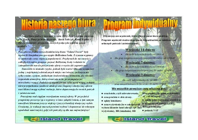Folder Reklamowy Wycieczki Do Rzymu Folder reklamowy