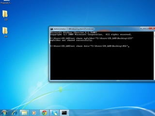 Folder sharing by command | PPTX