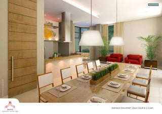 Ilustração artística do espaço gourmet.




Espaço Gourmet. Aqui você é o chef.
 