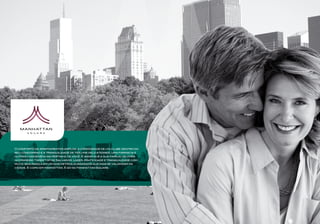 Central Park, área de lazer comum aos residenciais.
      O conforto de apartamentos amplos, a comodidade de um clube dentro do
      seu condomínio e a tranquilidade de ter uma delicatessen, uma farmácia e
      outras conveniências pertinho de você. É assim que a sua família vai viver
      no primeiro ThreeTop de Salvador. Lazer, praticidade e tranquilidade com
      muita segurança em um dos metros quadrados que mais se valorizam na
      cidade. É como em manhattan. É só no Manhattan Square.




Imagem Ilustrativa
 