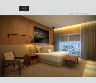 SUÍTE MASTER CITY VOGUE
 
