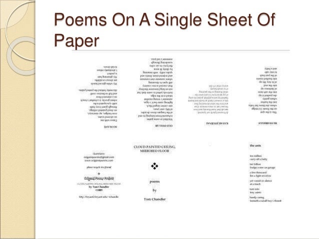 Folding An Origami Poems Book 2