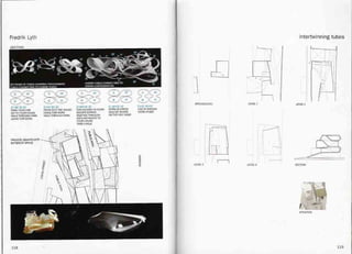 Fredrik Lyth
SECTION
I
n'
] gsJi
8~
80
CI WI GI HI
PARK YOUR CAR
GO TO YOUR HOUSE
WALKTHROUGH PARK
lEAVE FOR WORK
~CV
GJ'j0
~ 0~00
00 G70 (0(0 GROUNDLEVEL
CI W+GI HI
WORK INA PATIO
WALKBY SHOPS
ON THE WAYHOME
C+GI W+HI
CAR IN GARDEN
WORK INBED
C+HIWIGI
DRIVE INTOTHE HOUSE
lEAVE FOR WORK
WAlK THROUGH PARK
C+W+HI GI
CAR DOCKED TO WORK
ESCAPE BORING
MEETING THROUGH
BACK ENTRANCE TO
YOUR HOUSE
TAKEA WALK
(}
" ~'
.
. --
..
'~4 ,
ill
PRIVATE! SEMIPRIVATE
EXTERIOR SPACE
"
'E
CJ
I LEVEL 3
118
, "

:-1,
"

I,
LEVEL1
Q
'
, .. I
, 0";
.- ,
1.1
, ','1
I
1
LEVEL<
1
intertwinning tubes
LEVEL 2
~
~(~t
SECTION
SITUATION
119
 