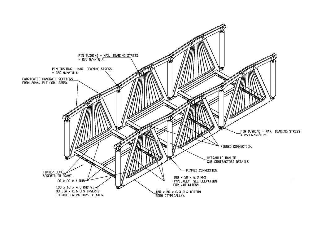 Folding bridge karishma 0837