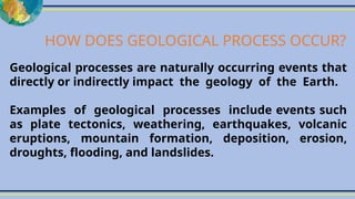 Understanding Plate Tectonics, Rock Deformations, and Geologic Hazards ...