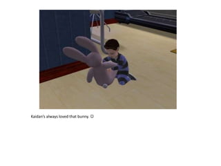 Kaidan’s always loved that bunny. 