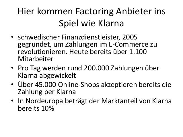 E-Commerce Total: Manuskript zu Folge 11 "Klarna - Kauf ...