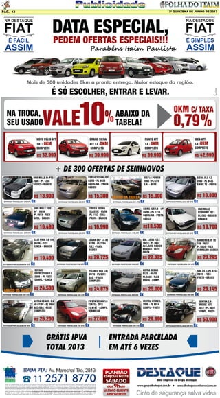 Pág. 12

2º QUINZENA DE JUNHO DE 2013

 