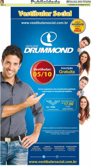 1º QUINZENA DE SETEMBRO DE 2013Pág. 6
 