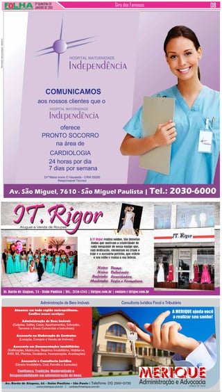 2ª QUINZENA DE
JANEIRO de 2015
Giro dos Famosos
 