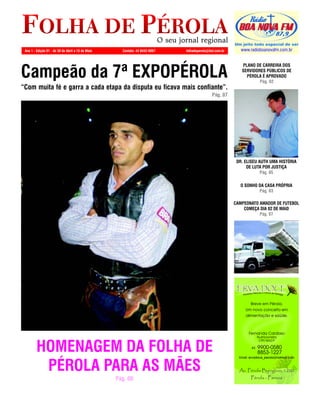 Folha de Pérola 1º edição