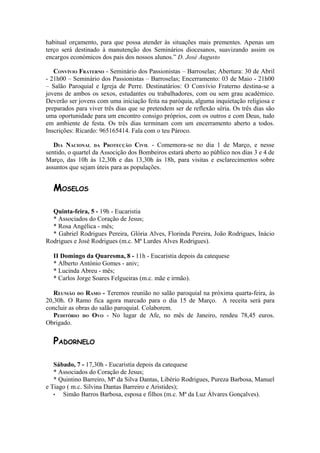 Folha Dominical   01.03.09  Nº263