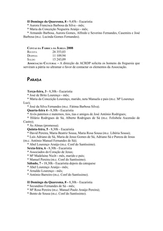 Folha Dominical   01.03.09  Nº263