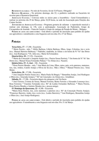 Folha Dominical - 15.03.09 Nº265