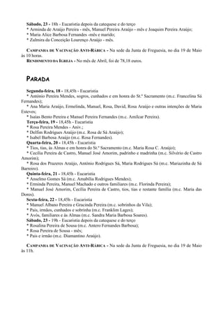 Folha Dominical - 17.05.09 Nº274