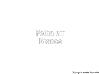 Folha em branco