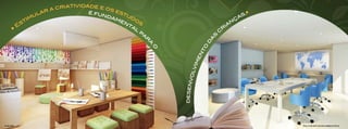 criatividade e os
                 ara           é fun   es
               ul                   da   tu
                                                                                      as.
             im                        me do
           st                             nt s                                      nç
          E                                 al                                    ia
                                                                                 r
                                               pa                               c
                                                 r




                                                                            s
                                                                           a
                                                                          d
                                                          a




                                                                           to
                                                          o




                                                                         en
                                                                       im
                                                                    olv
                                                              desenv
                                             do atelier




atelier                                                                                     Sala de estudos e biblioteca
 