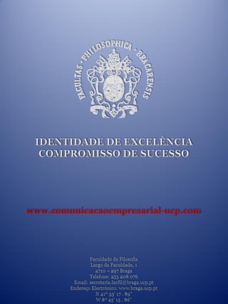 Folheto Master Comunicação Empresarial