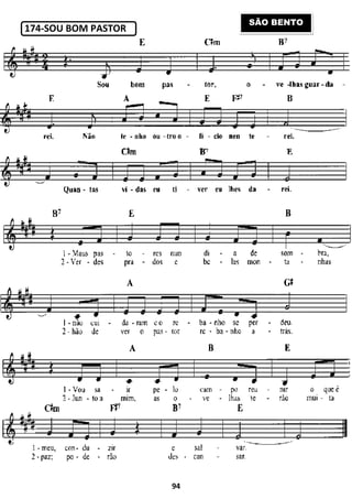 94
174-SOU BOM PASTOR
SÃO BENTO
 